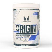 Image of Myprotein Origin Pump Pre-Workout | Stim & Caffeine-Free - 600G - 30servings - Blue Raspberry Fizz