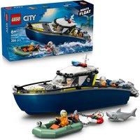 LEGO City Police Boat Chase Toy with a Speedboat 60456