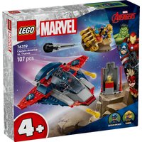 LEGO® ǀ Marvel Captain America vs. Thanos, Super Hero Building Toy with Minifigures 76319