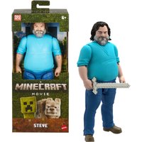 Mattel A Minecraft Movie 12" Large Scale Steve Action Figure