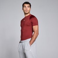 Image of Myprotein Men's Training Short Sleeve Compression T-Shirt - Cherry - L