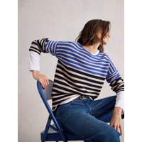 White Stuff 69 % Rabatt auf den gestreiften Pullover Jana Größe 52 5063390735728