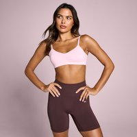Image of Myprotein MP Women's Tempo Seamless Ruched Front Sports Bra - Blush - XXL