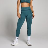 Image of Myprotein MP Women's Hybrid Seamless Leggings - Rich Teal - XXL