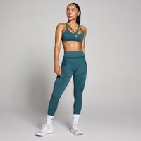 Image of Myprotein MP Women's Hybrid Seamless Leggings - Rich Teal - XS