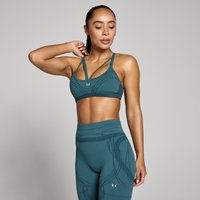 Image of Myprotein MP Women's Hybrid Strappy Sports Bra - Rich Teal - L