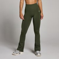 Myprotein UK MyProtein MP Women's Tempo Seamless Flared Leggings - Forest Green - S