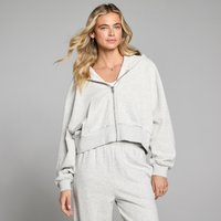Image of Myprotein MP Women's Lifestyle Zip Through Hoodie - Grey Marl - XS