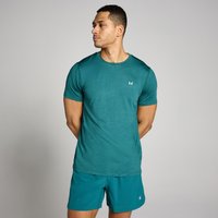 Image of Myprotein MP Men's Tempo Marl T-Shirt - Rich Teal - M