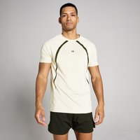 Image of Myprotein MP Men's Tempo Panel T-Shirt - Bone - XXXL