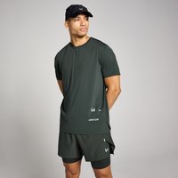 Image of Myprotein MP Men's Hybrid Mesh T-Shirt - Washed Black - S