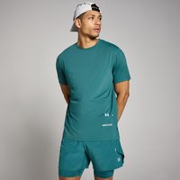 Image of Myprotein MP Men's Hybrid Mesh T-Shirt - Rich Teal - XXXL