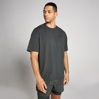 Myprotein UK MyProtein MP Men's Oversized Hybrid T-Shirt - Washed Black - XS