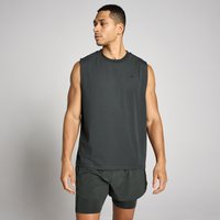 Image of Myprotein MP Men's Oversized Hybrid Tank - Washed Black - XXL
