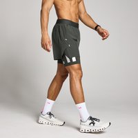 Image of Myprotein MP Men's Hybrid Lightweight 5 2-in-1 Shorts - Washed Black - XXXL