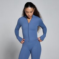 Image of Myprotein MP Women's Tempo Cropped Jacket - Slate Blue - XXL