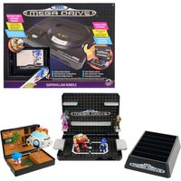 Console Heroes Sega Mega Drive Console & Sonic The Hedgehog Supervillain Bundle Diorama