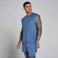 Image of Myprotein MP Men's Hybrid Oversized Mesh Tank - Slate Blue - XXL