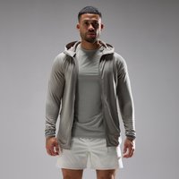 Image of Myprotein MP Men's Training Ultra Gridded Hoodie - Fossil - XXXL