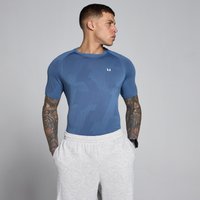 Myprotein UK MyProtein MP Men's Tempo Pillar Graphic Seamless T-Shirt - Slate Blue - XXL