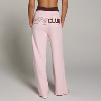 Image of Myprotein MP Women's Move Club Graphic Lightweight Loopback Straight Leg Joggers - Blush - L