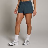 Image of Myprotein MP Women's Move Club Graphic Lightweight Loopback Sweatshorts - Faded Blue - XXL