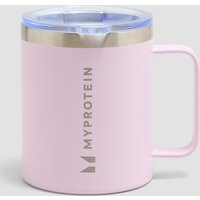 Vaso de café de metal reciclado de Myprotein 350 ml - Rosa