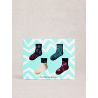 White Stuff Aktion 42% Rabatt auf 4erPack BlumenmusterSocken 3638