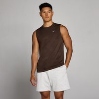 Image of Myprotein MP Men's Tempo Pillar Graphic Seamless Tank - Cocoa - L