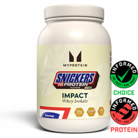 Image of Myprotein Impact Whey Isolate Powder - 1KG - 30servings - Snickers White