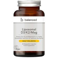 Image of Myprotein Balanced Liposomal D3/K2/Mag 30 Veggie Caps - Reusable Bottle