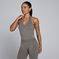 Image of Myprotein MP Women's Tempo Seamless Halter Neck Vest - Dark Truffle - L