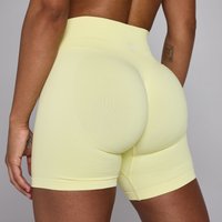 Image of Myprotein MP Women's Lift Seamless Shorts - Lemon - XXL