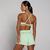 Image of Myprotein MP Women's Tempo Adjustable Strappy Back Sports Bra - Light Lime - L