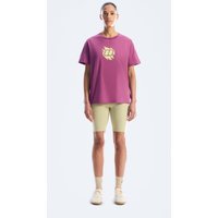 Women's Sketched Blocks Essential Tee - Purple