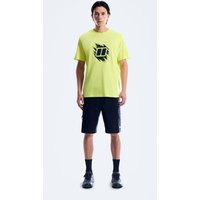 Men's Sketched Blocks Essential Tee - Green