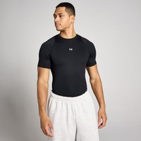 Image of Myprotein MP Men's Training Short Sleeve Baselayer - Black - XXS