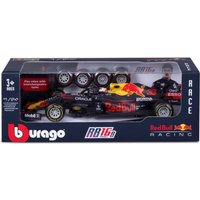 1:24 F1 RED BULL TOY TYRE CHANGING RACING CAR (2021) VERSTAPPEN PLAYSET