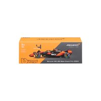 Bburago F1 Mclaren MCL38 2024 With Norris Helmet 1:24 Scale Model