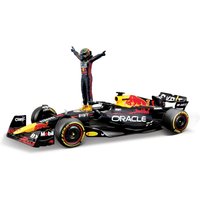 Bburago F1 Red Bull Racing RB19 2023 With Driver Figure Verstappen 1:24 Scale Model