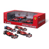 Bburago F1 Ferrari 4 Pack Charles Leclerc Highlights 1:43 Scale Model Set