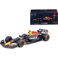 Bburago F1 Red Bull Racing RB18 2022 With Verstappen Helmet 1:43 Scale Model