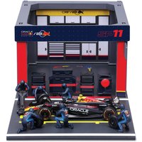 Bburago F1 Red Bull Racing RB20 2024 Perez 1:43 Scale Pit Pass Diorama