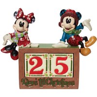 Enesco Mickey & Minnie Mouse Christmas Countdown Calendar