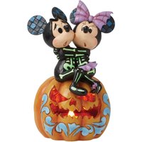 Spine-tingling Sweethearts (Mickey & Minnie LED Pumpkin)