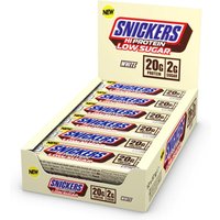 Image of Myprotein SNICKERS® White Choc HiProtein Low Sugar Bars | 12 x 57g