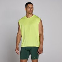 Image of Myprotein MP Men's Hybrid Oversized Mesh Tank - Lime Green - L