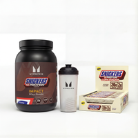 Image of Myprotein SNICKERS® Protein Bundle - Snickers White HiProtein Bar - 1KG - 30servings - Impact Whey Protein Snickers Original