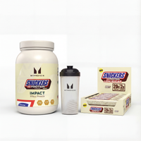Image of Myprotein SNICKERS® Protein Bundle - Snickers White HiProtein Bar - 1KG - 30servings - Impact Whey Protein Snickers White