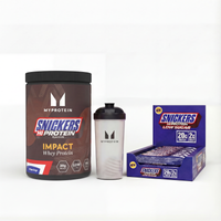 Image of Myprotein SNICKERS® Protein Bundle - Snickers Original HiProtein Bar - 500G - 15servings - Impact Whey Protein Snickers Original